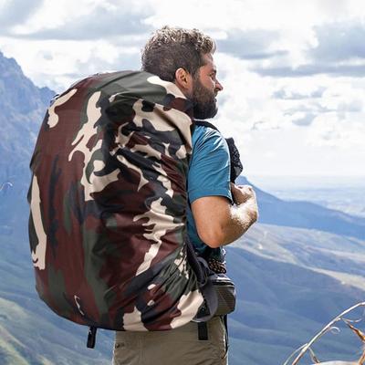 Водонепроницаемый рюкзак от дождя, регулируемый портативный 20-80л, уличный походный рюкзак, сумка для кемпинга, защитная камуфляжная непромокаемая пылезащитная крышка