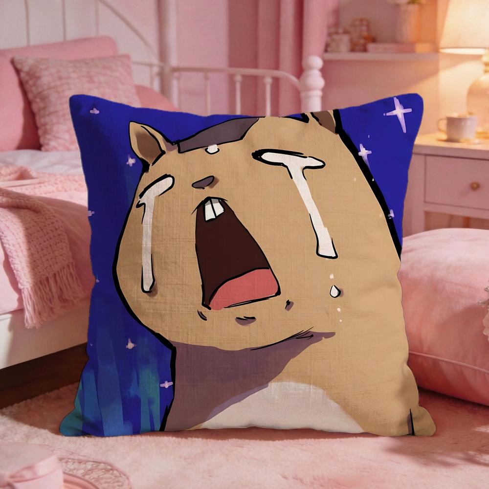 AnimalEmo AnimalsS Cushion Cover Premium Comfort Reversible Pillow Cove Two in One Design for Any Room Car Interior