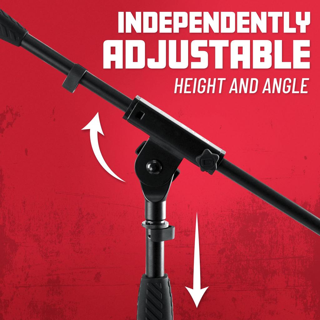 GATOR Frameworks Microphone Stand Short Boom Type Bass GFW-MIC-0821 (for Drum/amplifier, Etc.) []