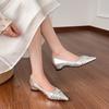 Spring and Autumn Flat Shoes Leisure Pointed Toe Women's Flat Shoes Low Heels Shallow  Comfortable Boutique Shoes