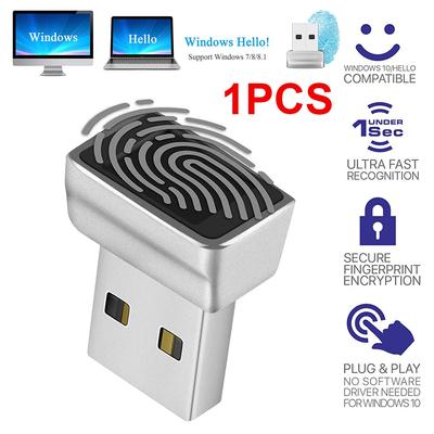 U6 U7 U8 USB-сканер отпечатков пальцев для Windows 10 Hello ПК Ноутбук Сканер отпечатков пальцев Безпарольный вход USB-модуль