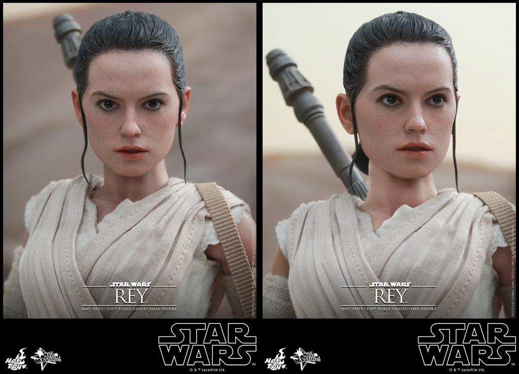 Звезда фильма «Шедевр» Пробуждение силы Рей масштабная пластиковая окрашенная подвижная фигурка Wars 1/6