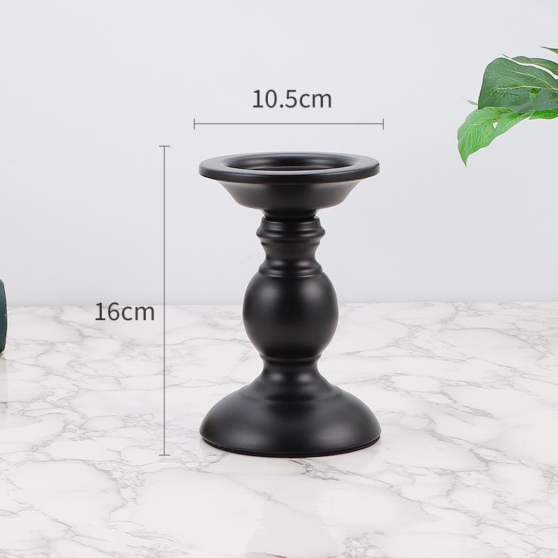 Скандинавский кованый железный подсвечник в форме тыквы с одной головкой, украшение для свадеб и романтической атмосферы