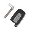 Чехол для ключа для Hyundai ix20 ix35 Elantra Veloster Kia Picanto Rio Venga - 3 кнопки - Плип-пульт с лезвием Phonillico®