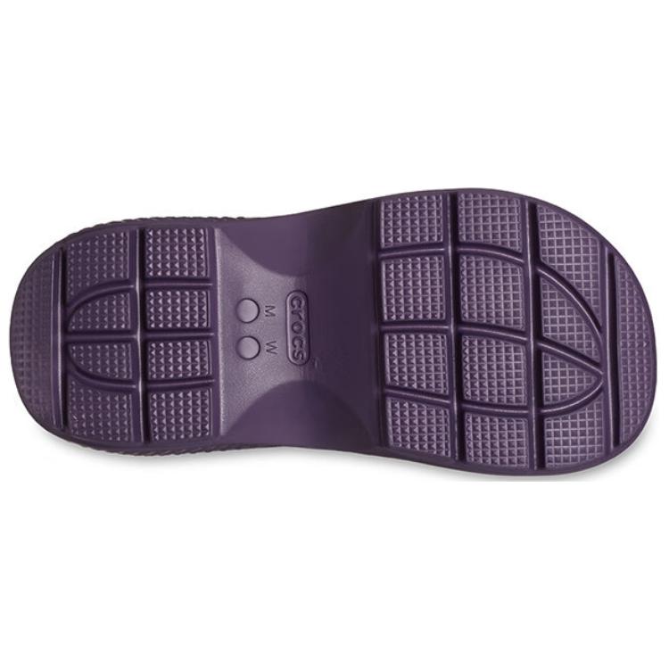 Crocs Легкие Модные Универсальные Клоги Женская Обувь Глубокий Ирис Пурпурный 209347-5AS