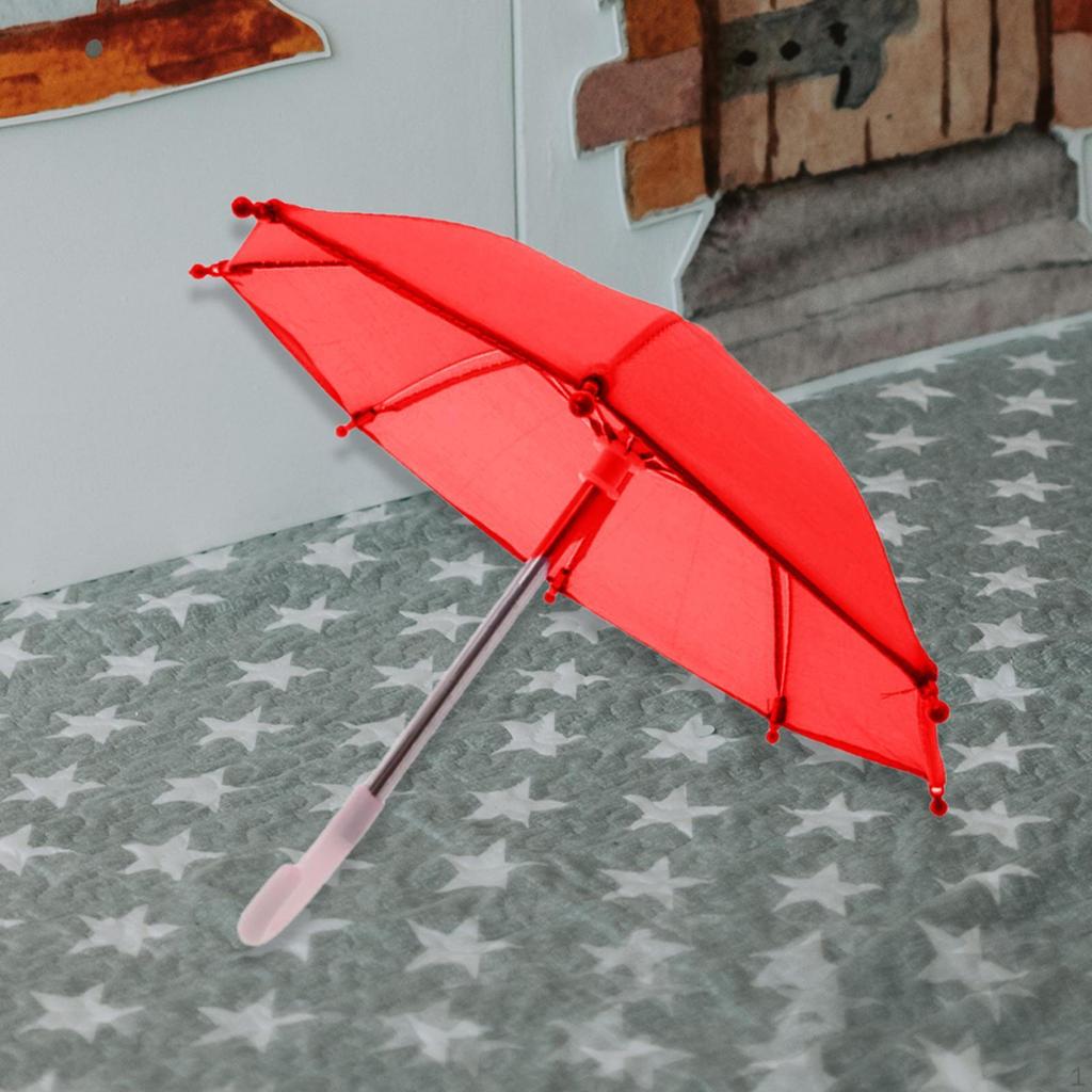 Doll Accessories Miniature Umbrella, Hanging Prop for 18 Inch Dolls