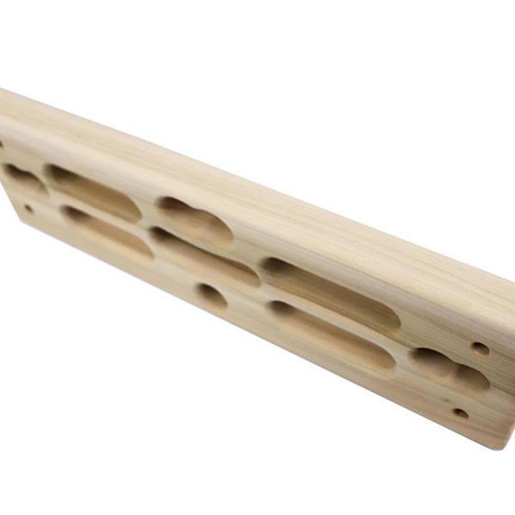 Wood Climbing Fingerboard Doorway Hand Strengthener Equipment Forearm Exerciser for Training Finger Grip and Pull Up