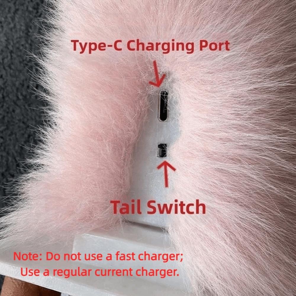 Voice Control Role-playing Belt Plush Electric Tail Halloween Cosplay Performances, Etc
