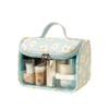 Portable Women's Cosmetic Bag with Handle Toiletry Organizer Wash Handbag  Easy To Carry