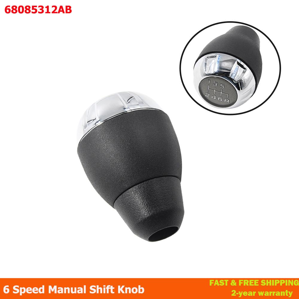68085312AB For Jeep Wrangler JK 2011-2018 Car Gear Shift Knob Head With 6 Speed Manual Transmission