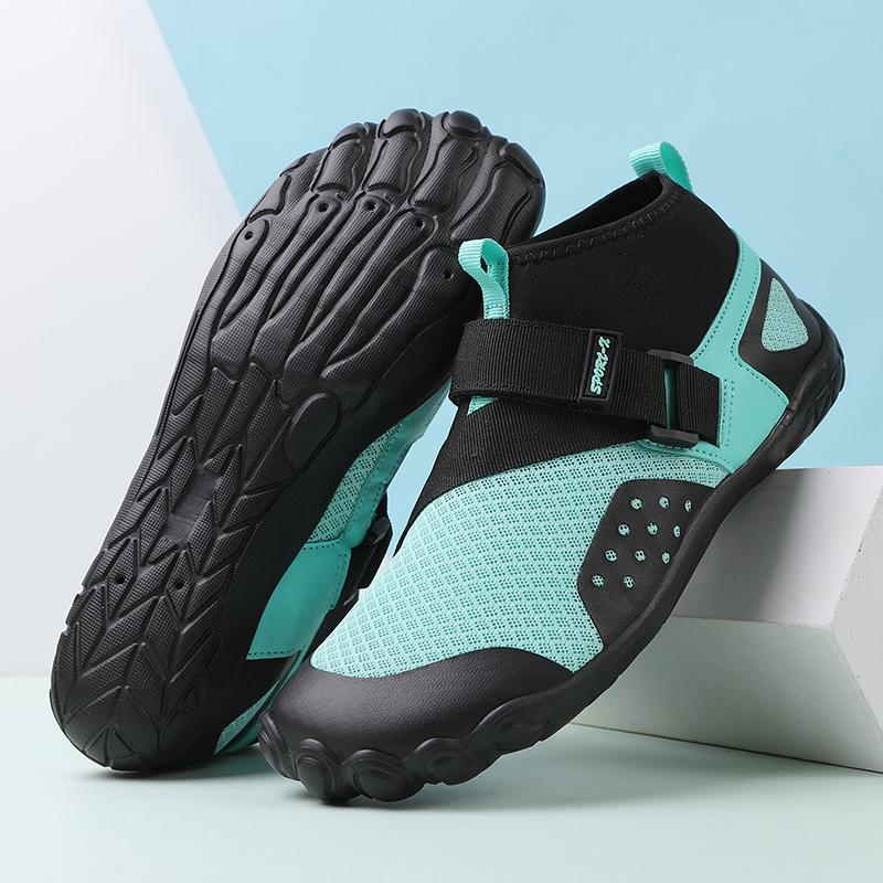 Обувь унисекс для плавания, обувь для воды, высокие босиком, пляжная обувь цвета морской волны, спортивные на открытом воздухе, походы, болотные кроссовки, сандалии для фитнеса, дайвинга и серфинга