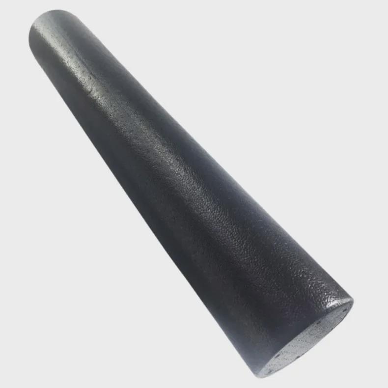 Черный валик из пенополипропилена для йоги и пилатеса - колонна для массажа мышц, доступен в размерах 30/45/60/90 см