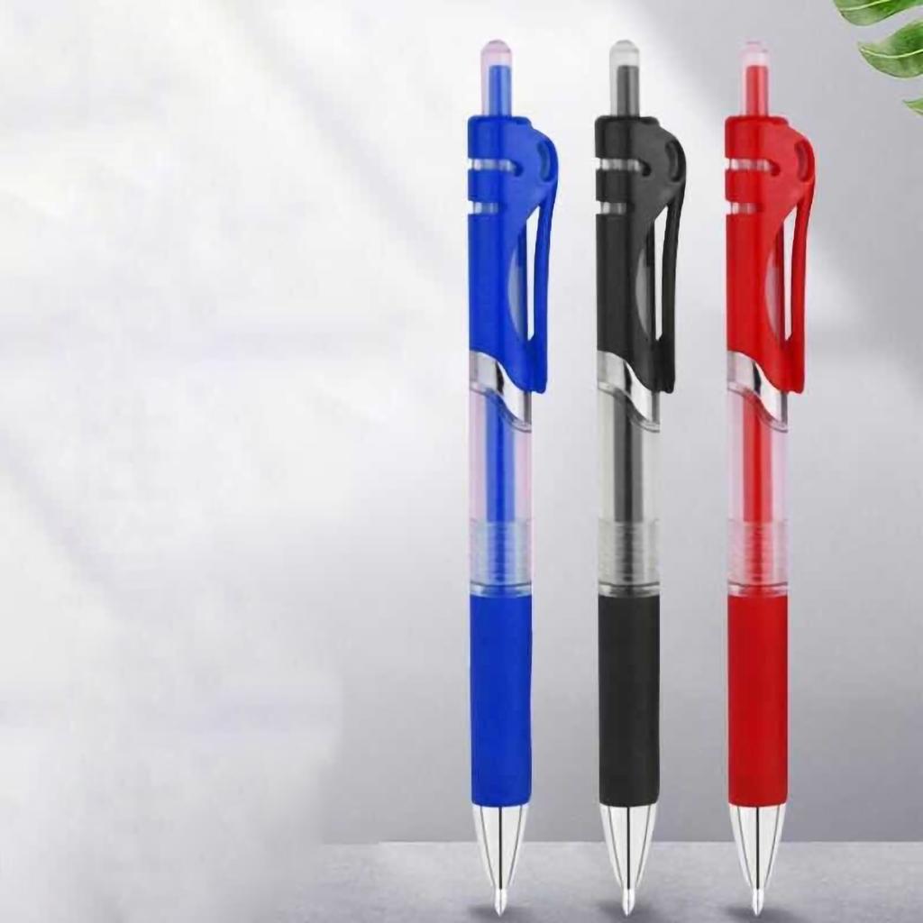 Выдвижные гелевые ручки с чернилами для более плавного письма, удобная ручка, большая емкость, ручка для подписи для дома и офиса