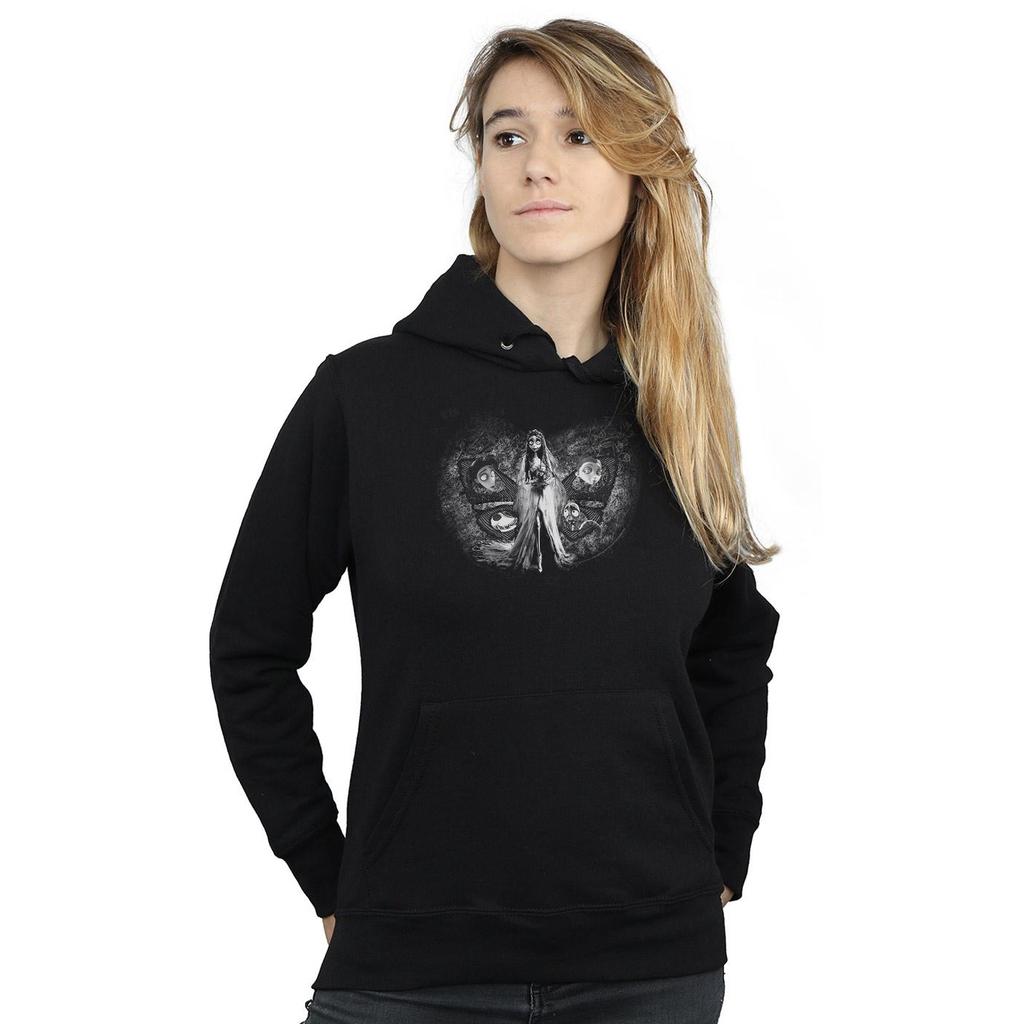 Corpse Bride Womens/Ladies Love Triangle Hoodie