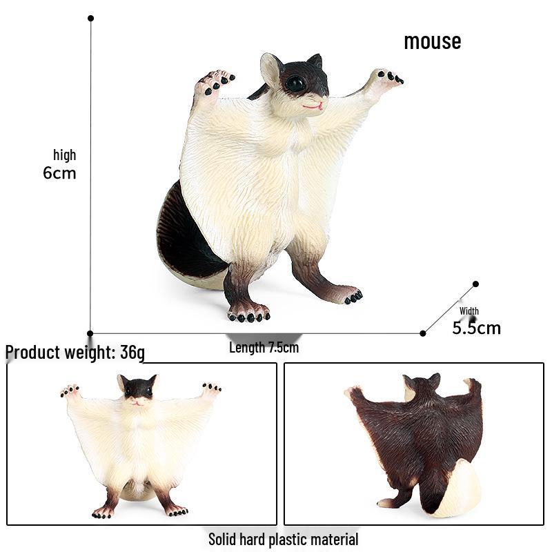 Children's Cognitive Rodent Simulation Toy: Chipmunk, Marmot, Squirrel, Guinea Pig Models