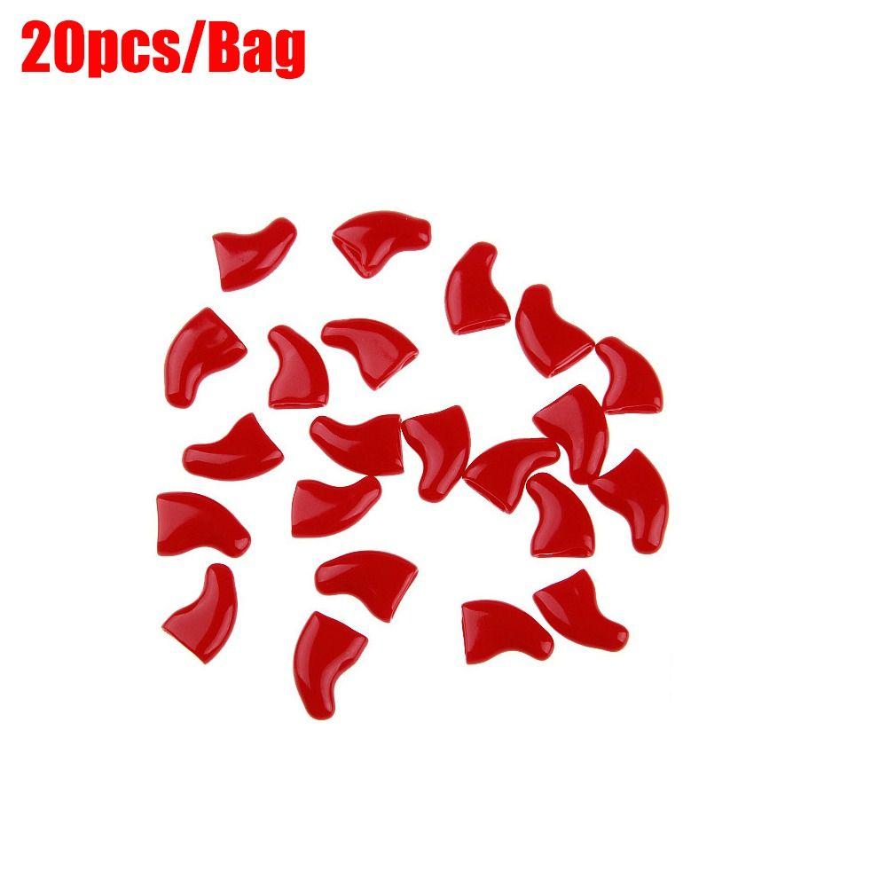 Силиконовые колпачки для когтей для кошек Мягкие колпачки для ногтей Цветные колпачки для ногтей питомца Подарок Защита для когтей питомца