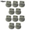 10pcs Fan Atomizing Nozzle 13*8*5cm Fan-shaped Misting Nozzle For Agriculture Landscaping Horticulture Knapsack Sprayer Parts