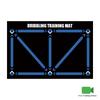 Durable non-slip football training mat Foldable carpet dribbling football training mat children's football indoor equipment