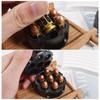 7 Отверстий Форма для Кубиков с Головкой Пули Коробка для Хранения Кубиков Силиконовые Формы DIY Кристальная Эпоксидная Смола Форма Для Цифровой Игры Легко Извлекается