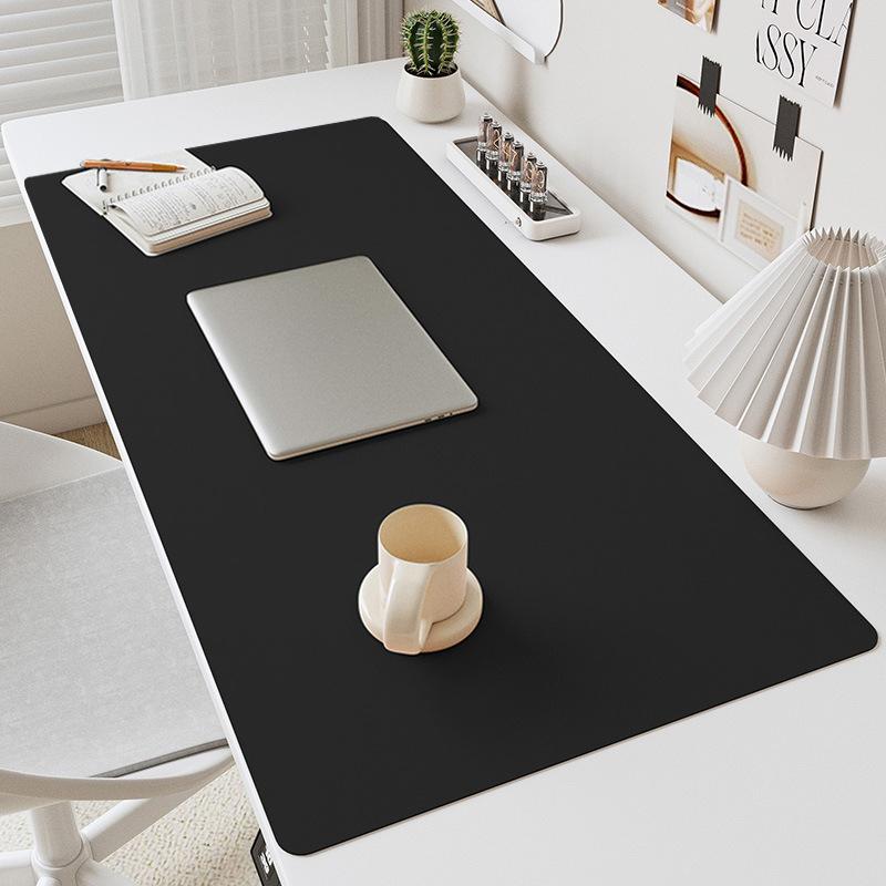 PU Leather Mouse Pads Desk Mat for Solid Gaming Waterproof Non-slip Computer Pad Keyboard Pads