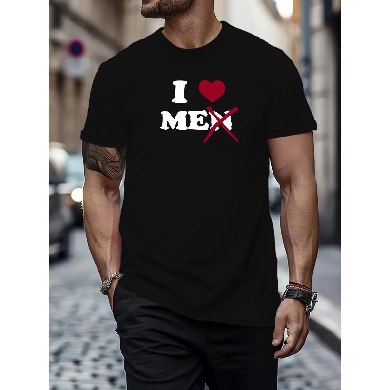 Summer Men's Fashion Pattern Short Sleeve T-Shirt