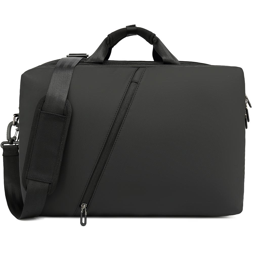 Мужской рюкзак Cool Bell Многофункциональный рюкзак «три в одном», сумка через плечо и сумочка Рюкзак для ноутбука 17,3 дюйма, открытый на 180 °, большой вместительности, черный 10003