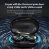 Беспроводные мини-наушники X55 In-Ear для сна, Bluetooth-наушники, светодиодные, TWS, невидимые, стерео-наушники с микрофоном для HD-звонков, гарнитура