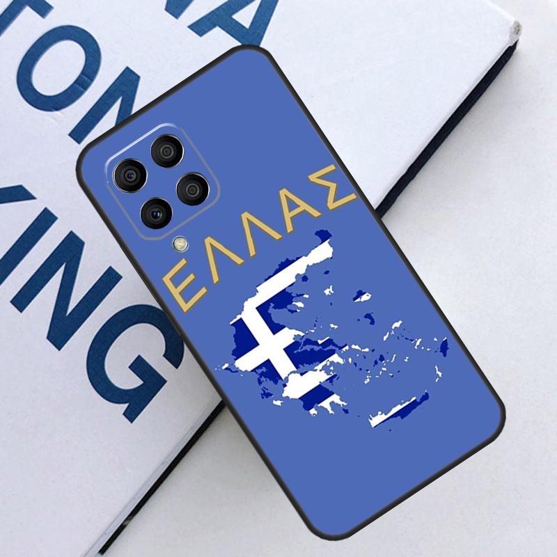 Греция Греческий флаг Для Samsung Galaxy M16 M06 M33 M13 M35 M53 M11 M21 M31 M55 M15 M14 M34 M54 M12 M32 M52 Чехол