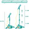 Детский караоке-микрофон с регулируемой подставкой, Bluetooth-караоке-машина для детей с функцией изменения голоса, диктофон для пения - Микрофоны
