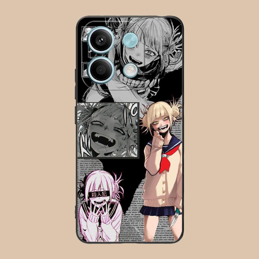 Чехол для телефона Hero Academia Himiko Toga для POCO M6 M5 M4 M3 X7 X6 X5 X4 X3 F6 F5 F4 Pro GT 5G Цветная Печать Роскошный Красивый Чехол