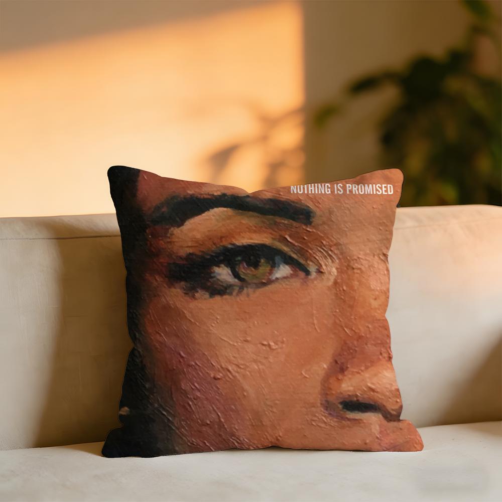 RRRihannaS Album Cushion Cover Cozy Velvet Throw PillowSoft Warm Cushion For Sofa Bed
