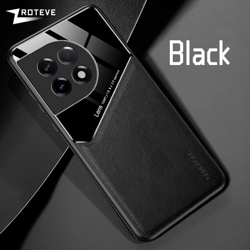 Чехол для OnePlus11 Zroteve из ПУ кожи, автомобильный магнитный жесткий ПК чехол для OnePlus 11 11R 12 12R One Plus 10 R 10T OnePlus10 Pro Чехлы