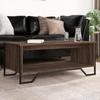 VidaXL Coffee Table Brown Oak 100x51x40 Cm Engineered Wood, Side Table, Living Room Table, Side Table, End Table 848483