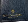 Подержанный кошелек GUCCI бифолд темно-синий кожа/ПВХ Женский