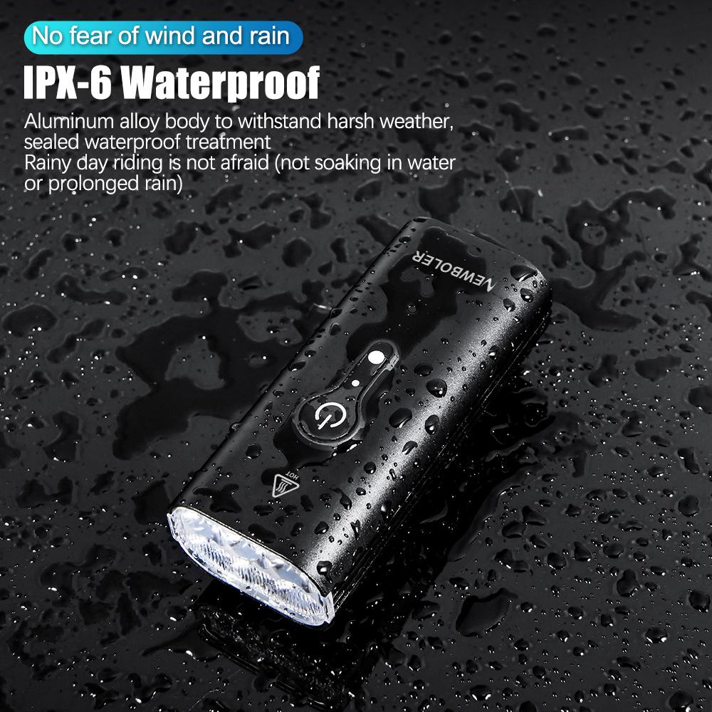 NEWBOLER 10000mAh Smart Bicycle Light Front 10000LM Bike Light Waterproof USB Charging MTB Road Cycling Lamp Bike Accessories