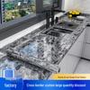 Самоклеящиеся наклейки для кухни под мрамор - Водонепроницаемые и термостойкие