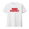 Футболка WHO FARTED винтажная стираная мягкая стильная дышащая эластичная мужская немного удобная повседневная уличная с принтом унисекс