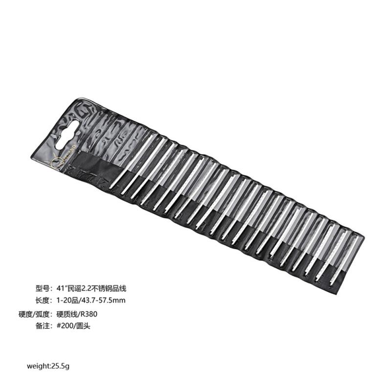 20 шт. 2,2 мм нержавеющая сталь гитарные лады запасные части круглый гитарный ладовый набор музыкальный