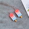 Ear Stud Popular Candy Toy Earrings Spring and Summer Creative Ice Cream Earrings