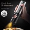Electric Pepper Grinder for Kitchen - Sea Salt, Sichuan, and Black Peppercorns Grinding Bottle