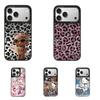 Джинсовый чехол Hello Kitty с леопардовым принтом MagSafe для iPhone Pro Max