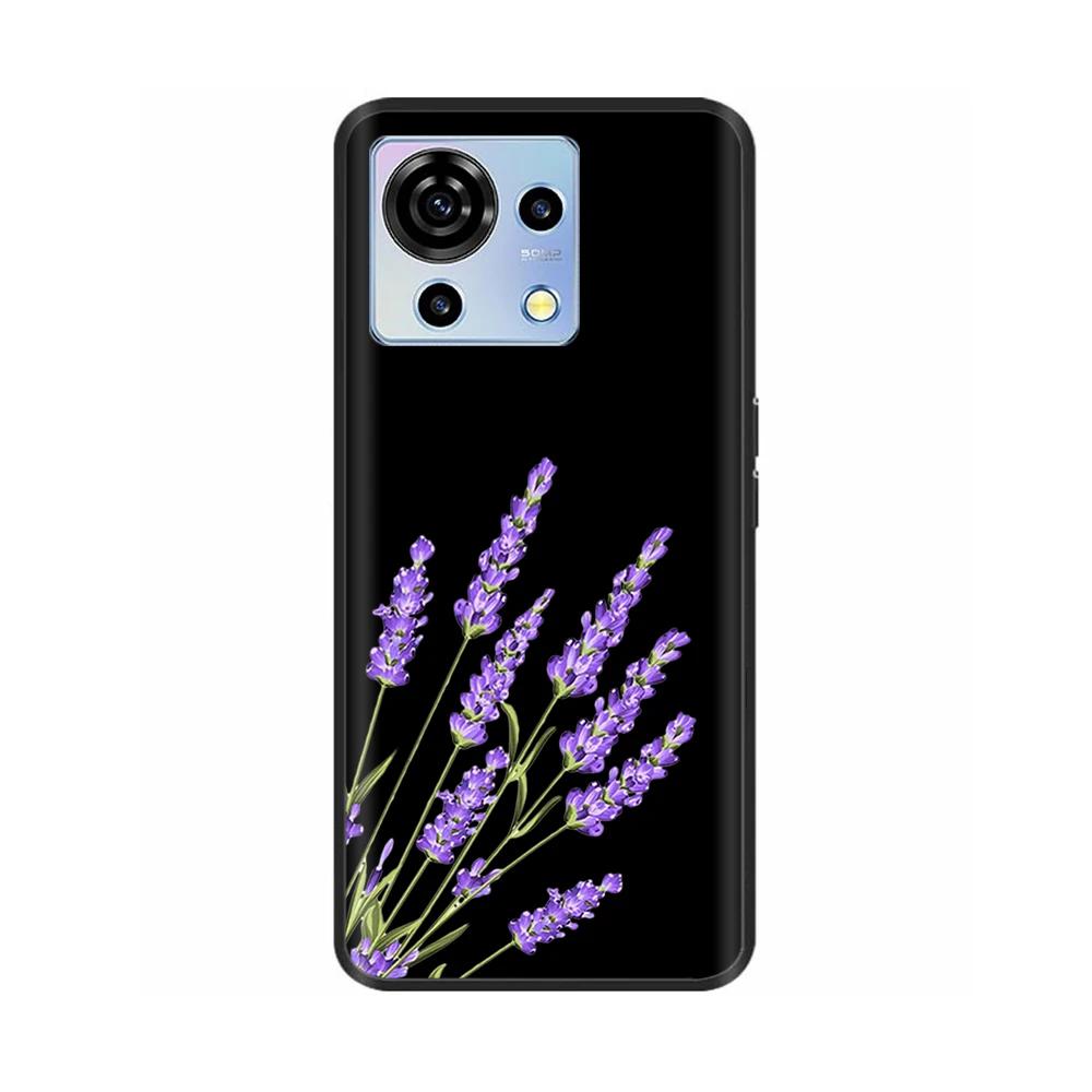 Для ZTE Blade V50 Vita Чехол Черный Силиконовый Мягкий Роскошный Задняя Крышка Телефона Для ZTE Blade V50 Vita Чехол Funda Для ZTE V50 Vita Etui