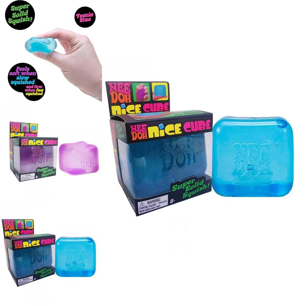 Снятие стресса Needoh Nice Cube Сенсорная игрушка-сквиши для детей и взрослых
