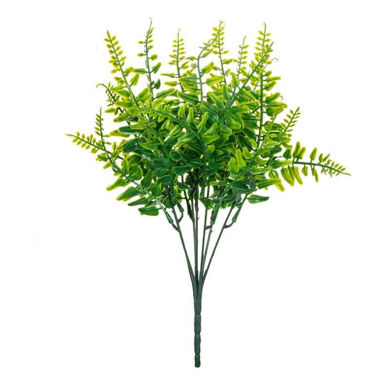 Artificial Plants Plastic Persian Fern Leaves For Home Wedding Party Balcony Decor Flower Arrangement Accessories Bride Bouquet