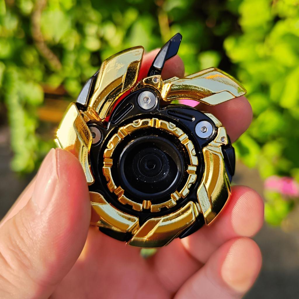 EDC Фиджет-слайдеры Фиджет-игрушки Снятие стресса для взрослых Магнитный металл Устранитель раздражительности Открытая броня Вращающийся волчокФиджет-игрушки