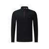 Men's FILA Polo Shirts Men's Pitch Black Polo Collar Moderate Straight Fit