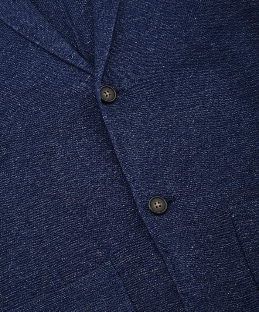 Brooks Brothers Linen Blazer Sweater (Navy) (Bbwcmm8266Qfs)