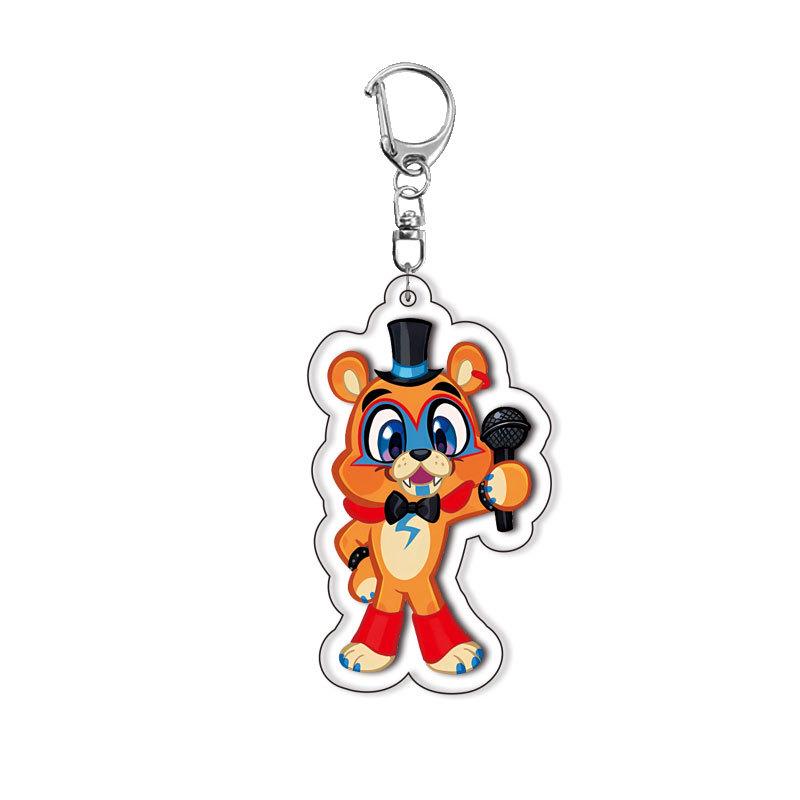 FNAF Sundrop Security Vulnerability Final Boss Clown Sun Doll Pendant