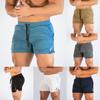Мужские повседневные спортивные шорты для бега с эластичной резинкой на талии, брюки, брюки