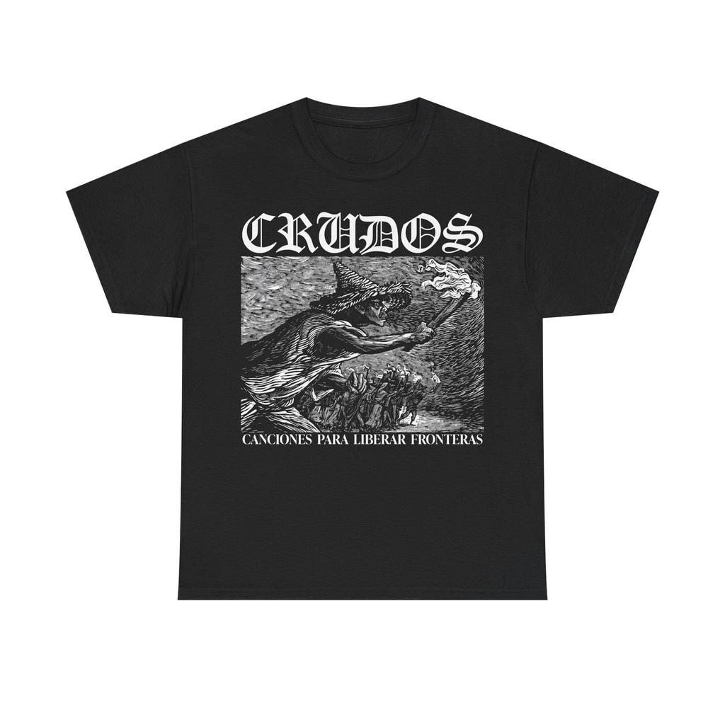 Los Crudos T Shirt Limp Wrist Nausea Sin Dios Spazz Capitalist Casualties Dropdead Despise You Disrupt Unisex Heavy Cotton T-Shirt S-5XL